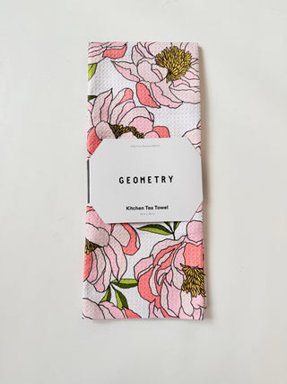 Geometry Towels - Spring - A Bushel & A Peck