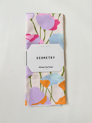Geometry Towels - Spring - A Bushel & A Peck