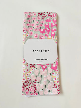 Geometry Towels - Spring - A Bushel & A Peck