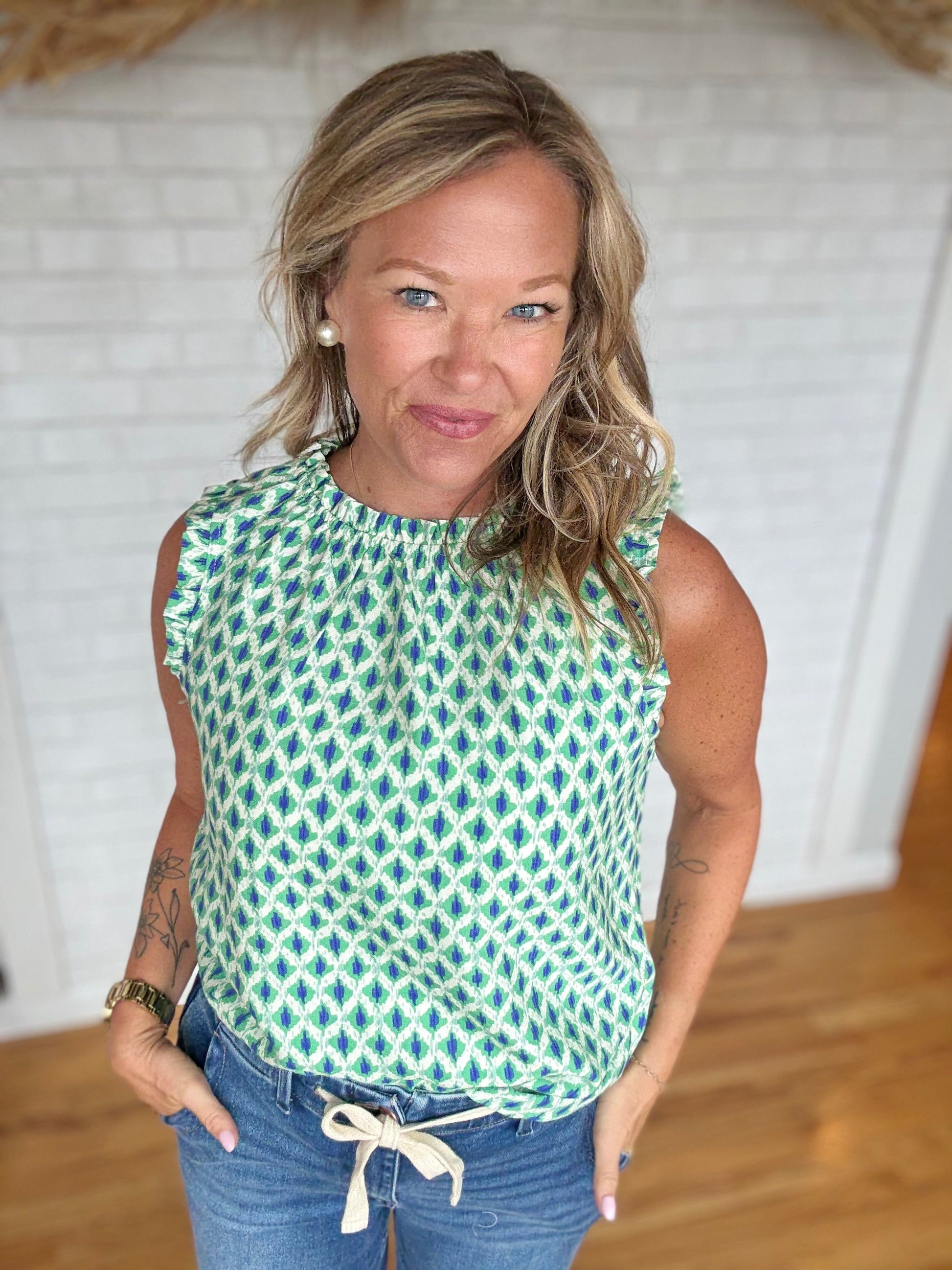 Georgia Top - A Bushel & A Peck