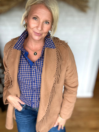 Gingham Check Top - A Bushel & A Peck
