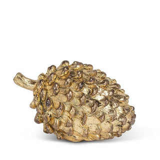 Gold Christmas Pinecone: Small - A Bushel & A Peck