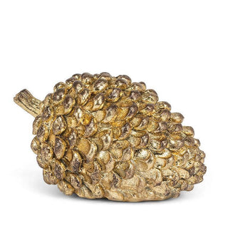 Gold Christmas Pinecone: Small - A Bushel & A Peck