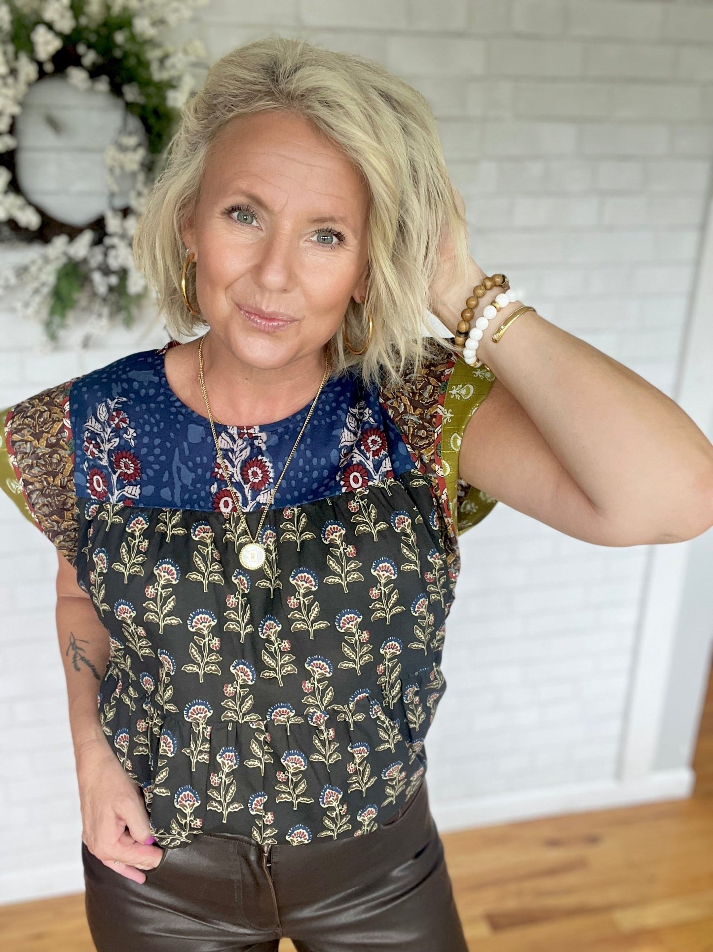 Grady Top - A Bushel & A Peck