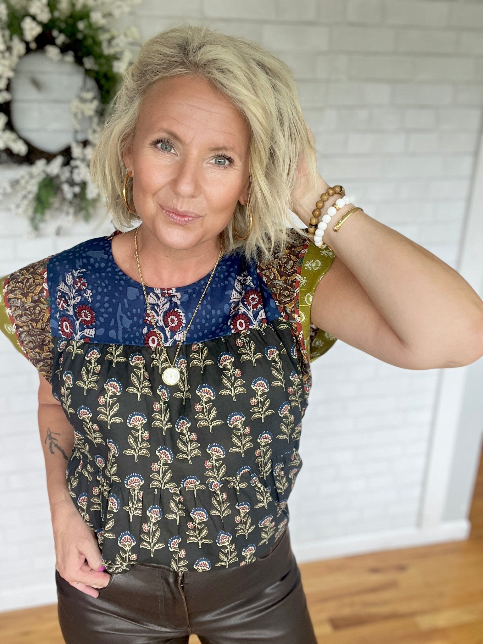 Grady Top - A Bushel & A Peck