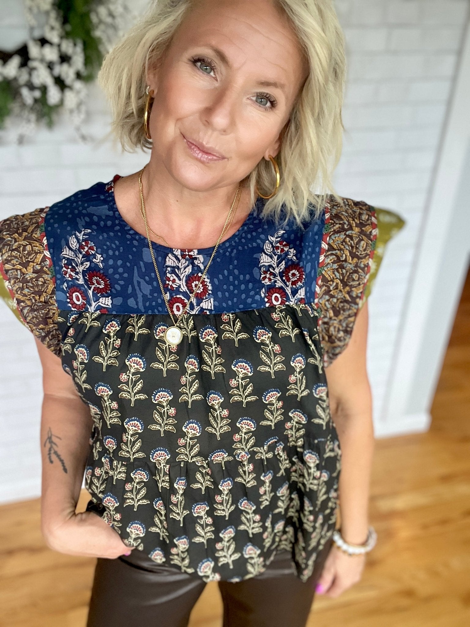 Grady Top - A Bushel & A Peck