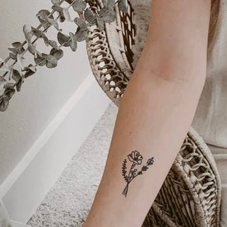 Hat Tattoo - A Bushel & A Peck