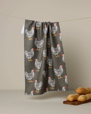 Hen House Tea Towel - A Bushel & A Peck