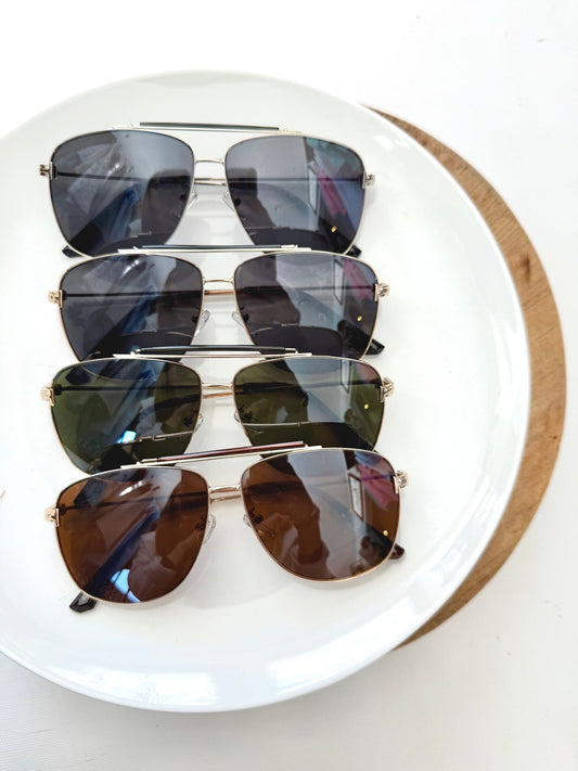 Hold My Frame Aviator Sunglasses - A Bushel & A Peck