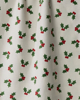 Holiday Holly Luxe Kitchen Towel - Holiday 2026 - A Bushel & A Peck