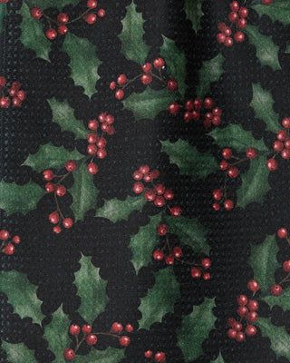 Holly Night Mini Towel - Holiday 2026 - A Bushel & A Peck