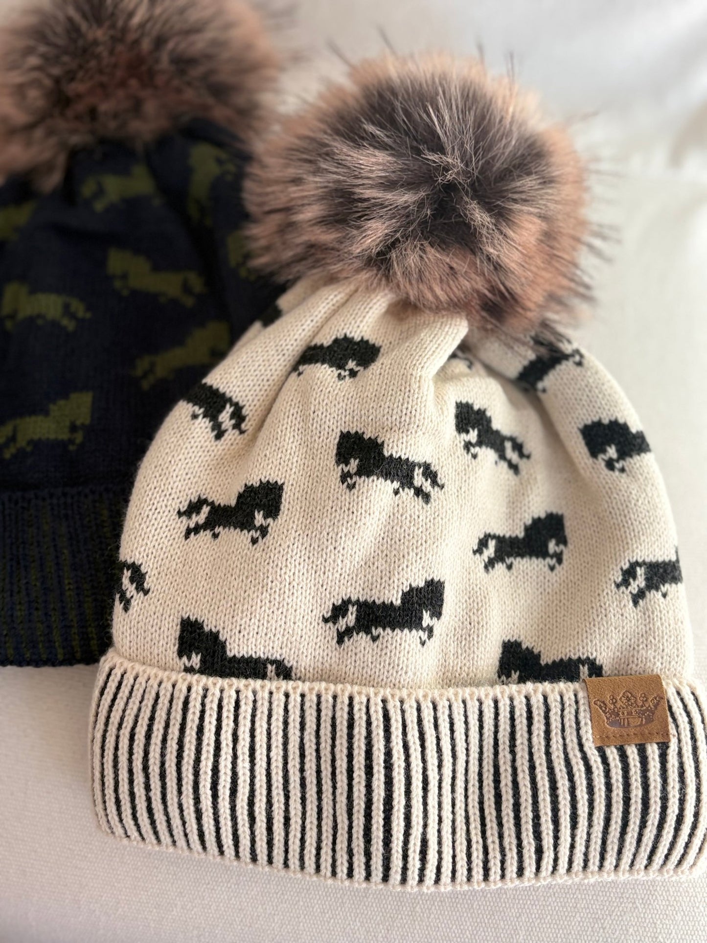 Horses Hat W/Pom - A Bushel & A Peck