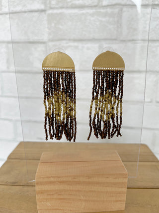 Beaded Dangle Earrings
