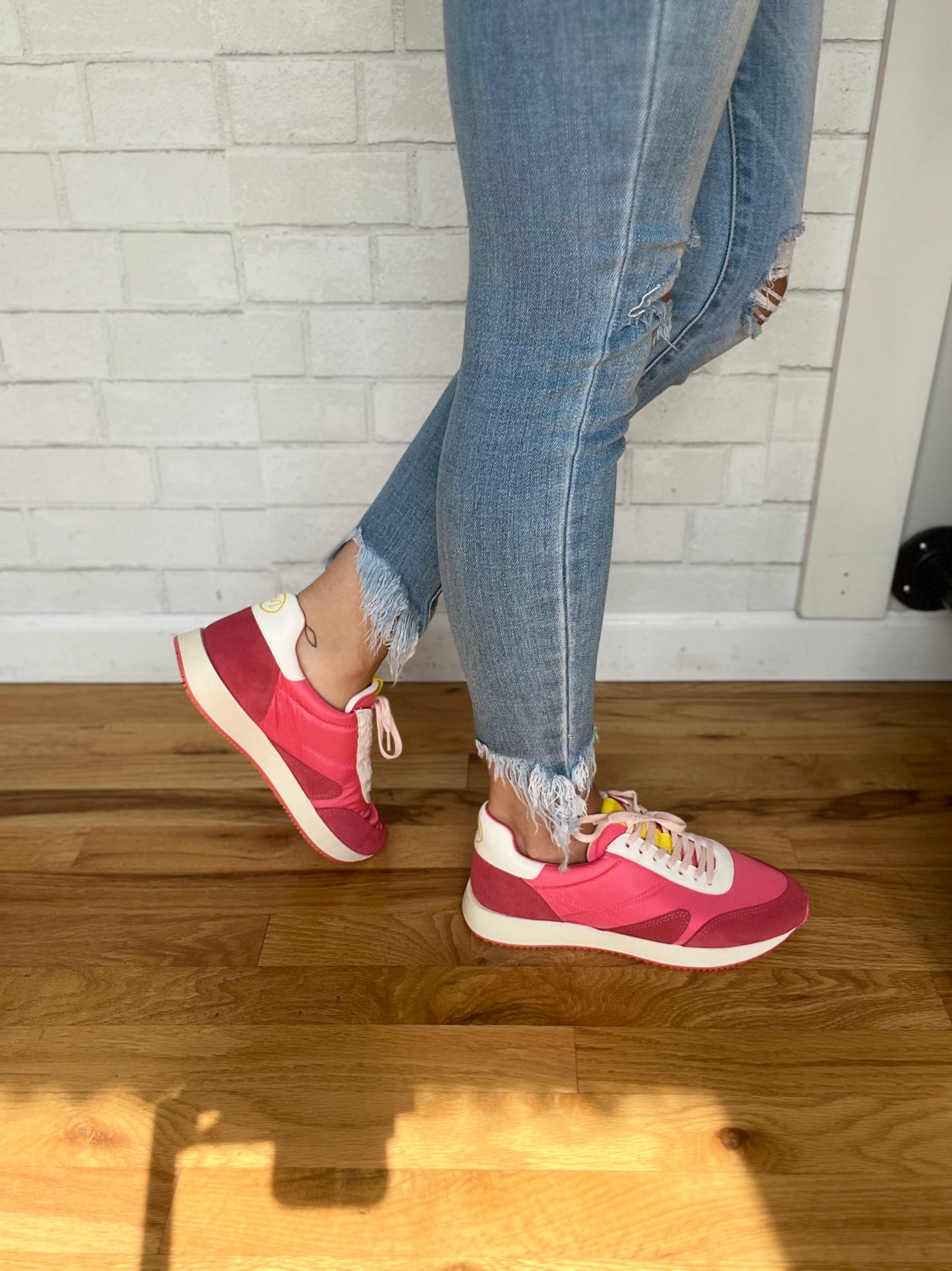 Farrah Sneaker by Matisse - Hot Pink