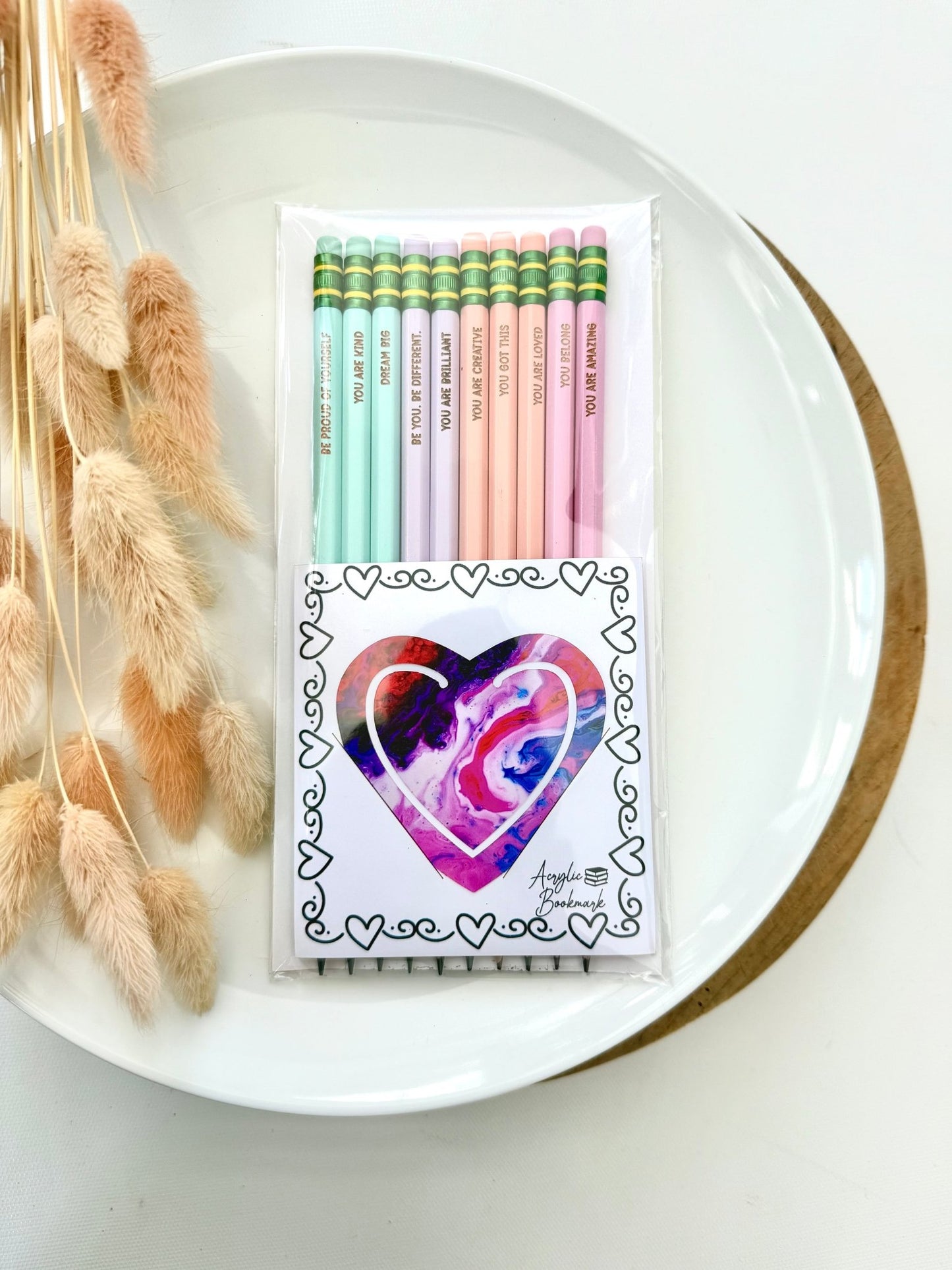Inspirational Pencils - A Bushel & A Peck
