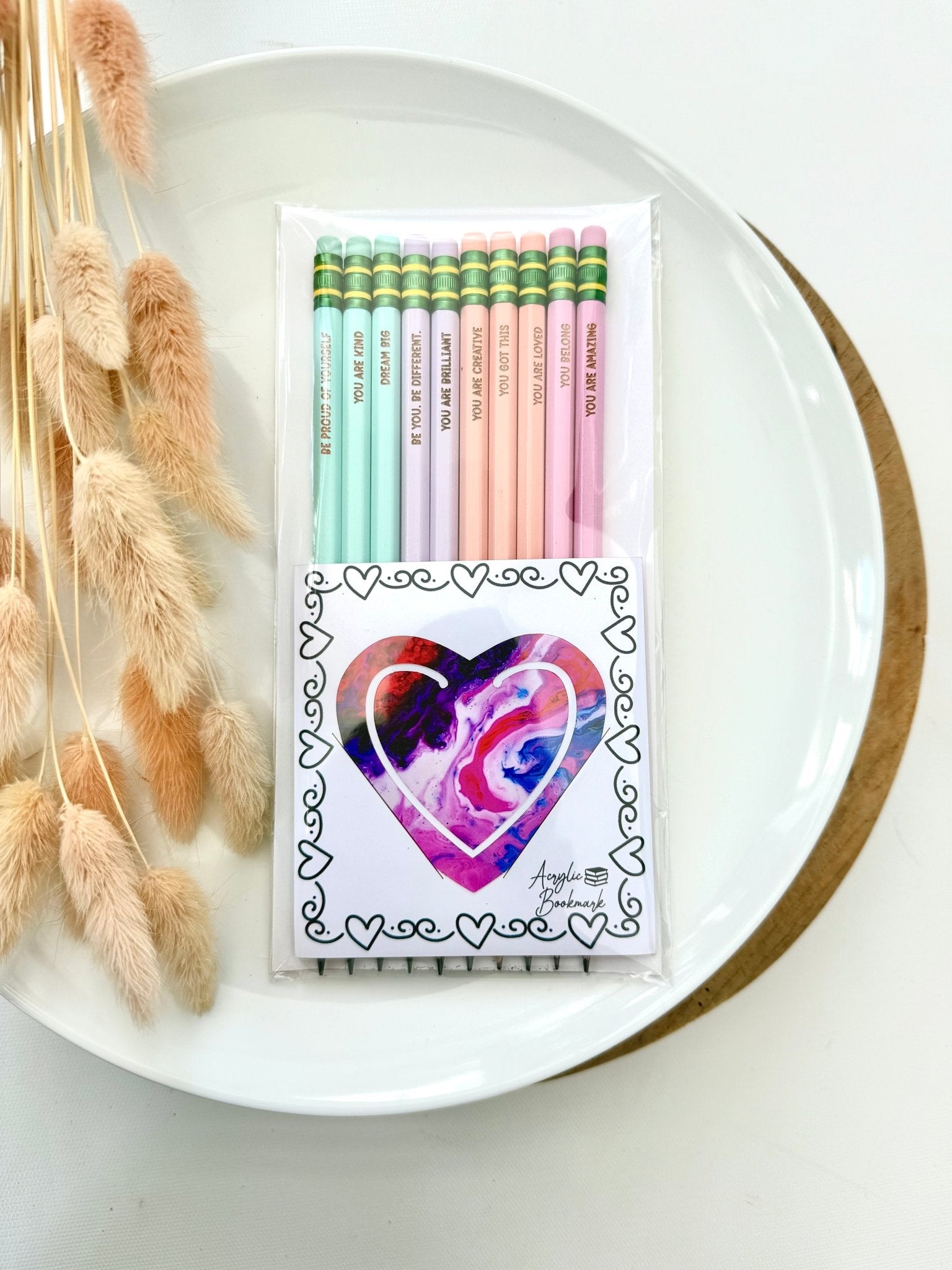 Inspirational Pencils - A Bushel & A Peck