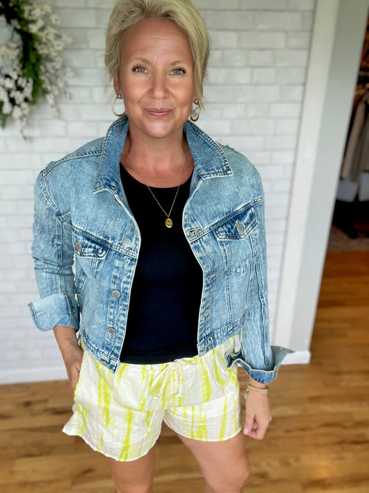 Iris Bloom Shorts - A Bushel & A Peck