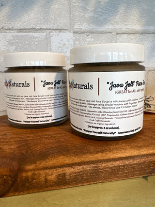 Java Jolt Face Scrub - A Bushel & A Peck