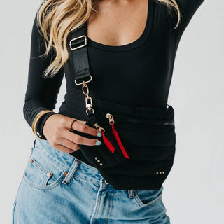 Jolie Puffer Bum Bag: Leopard - A Bushel & A Peck