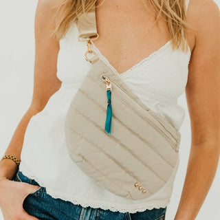 Jolie Puffer Bum Bag: Leopard - A Bushel & A Peck
