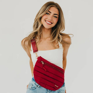 Jolie Puffer Bum Bag: Leopard - A Bushel & A Peck