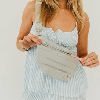 Jolie Puffer Bum Bag: Leopard - A Bushel & A Peck