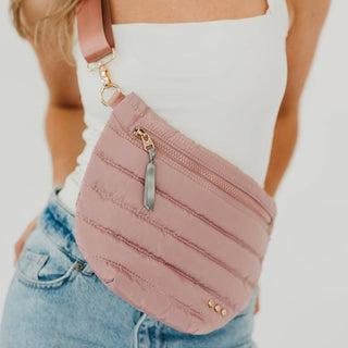 Jolie Puffer Bum Bag: Leopard - A Bushel & A Peck