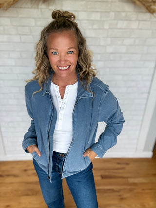 Kalley Denim Jacket - A Bushel & A Peck