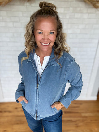 Kalley Denim Jacket - A Bushel & A Peck