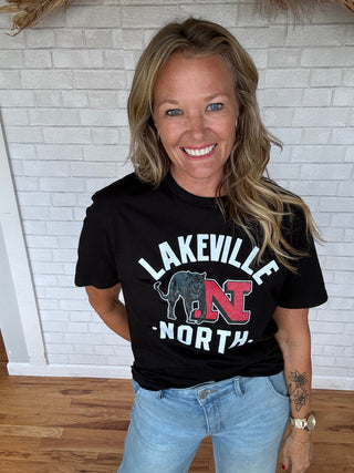 Lakeville North T - Grey - A Bushel & A Peck