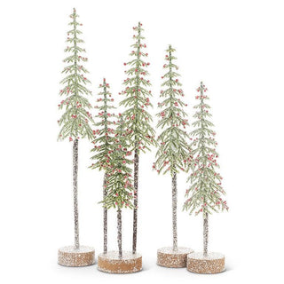 Large Tall Snowy Tree - A Bushel & A Peck