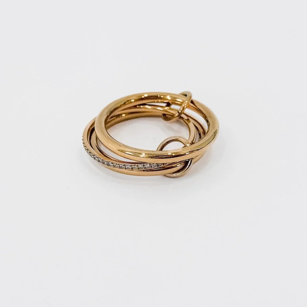 Layered in Diamonds Ring - WATERPROOF - A Bushel & A Peck