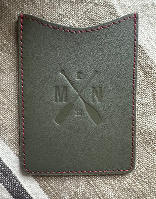 Leather Card Wallet - A Bushel & A Peck
