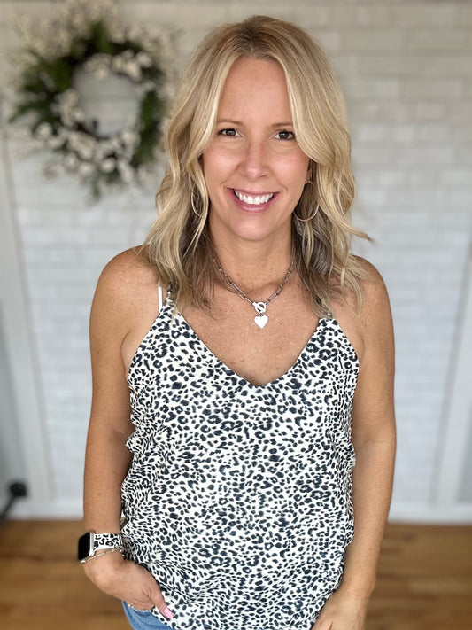 Leo Leopard Tank - A Bushel & A Peck