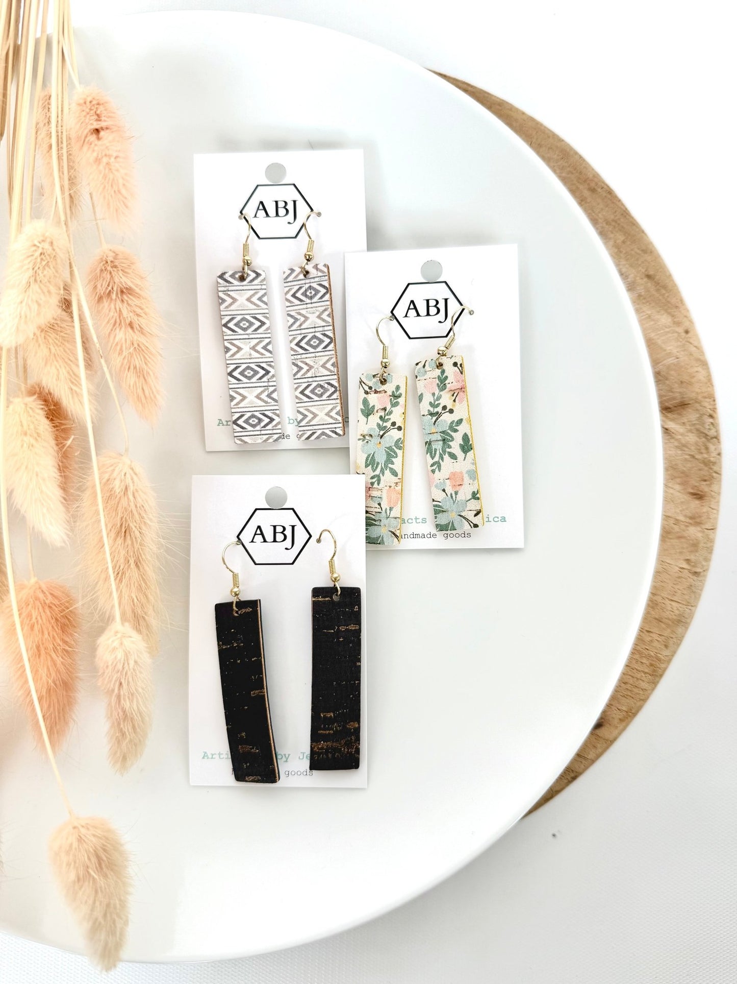 Long Rectangle Earrings - A Bushel & A Peck