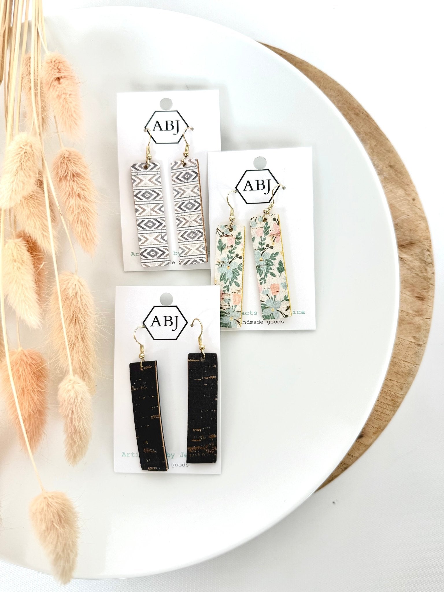 Long Rectangle Earrings - A Bushel & A Peck