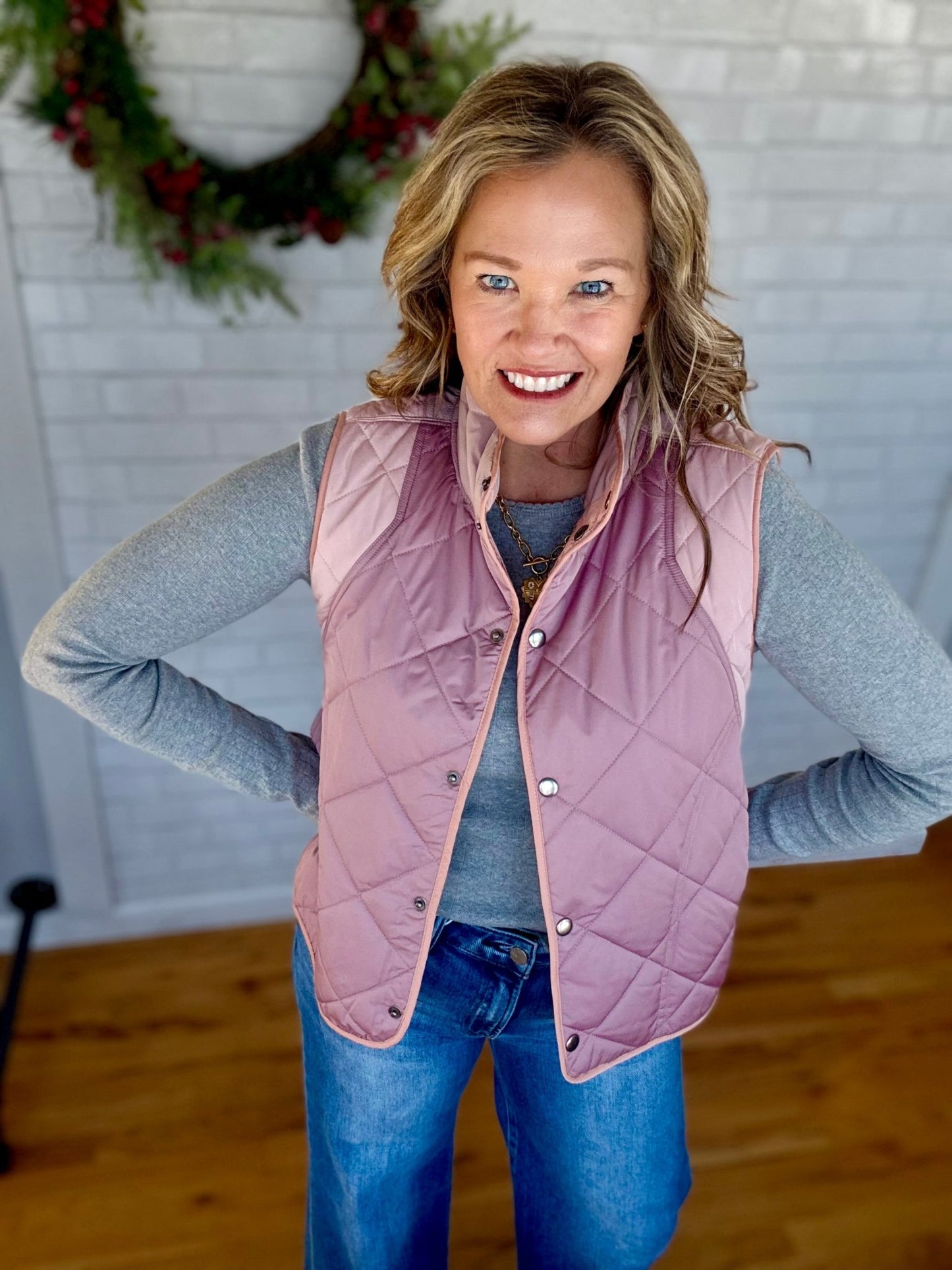 Luisa Top - Heather Grey - A Bushel & A Peck