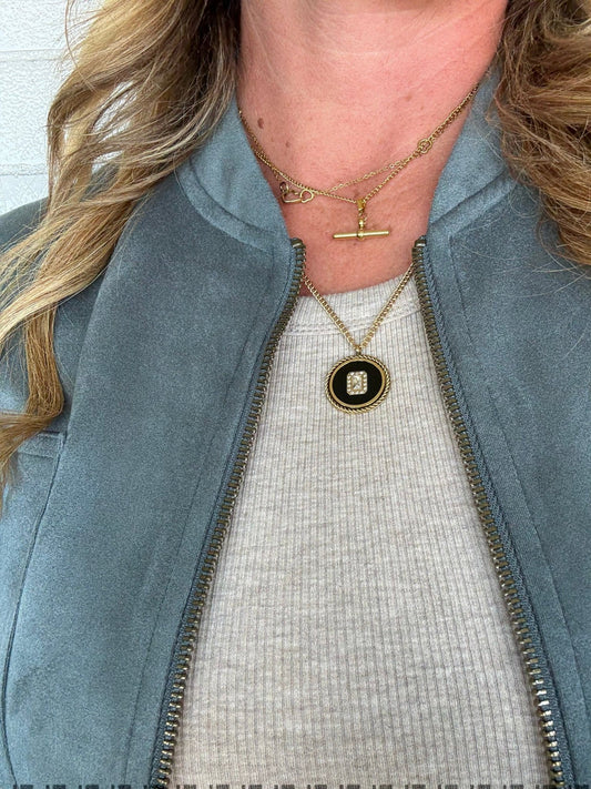 Luxe Gold Bar Necklace - A Bushel & A Peck