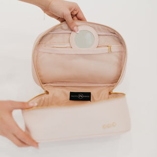 Madelyn Bow Makeup Bag - A Bushel & A Peck