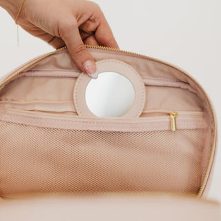 Madelyn Bow Makeup Bag - A Bushel & A Peck
