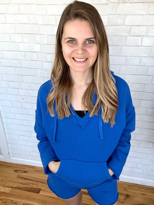 Malibu Air Cotton Hoodie - Indigo - A Bushel & A Peck