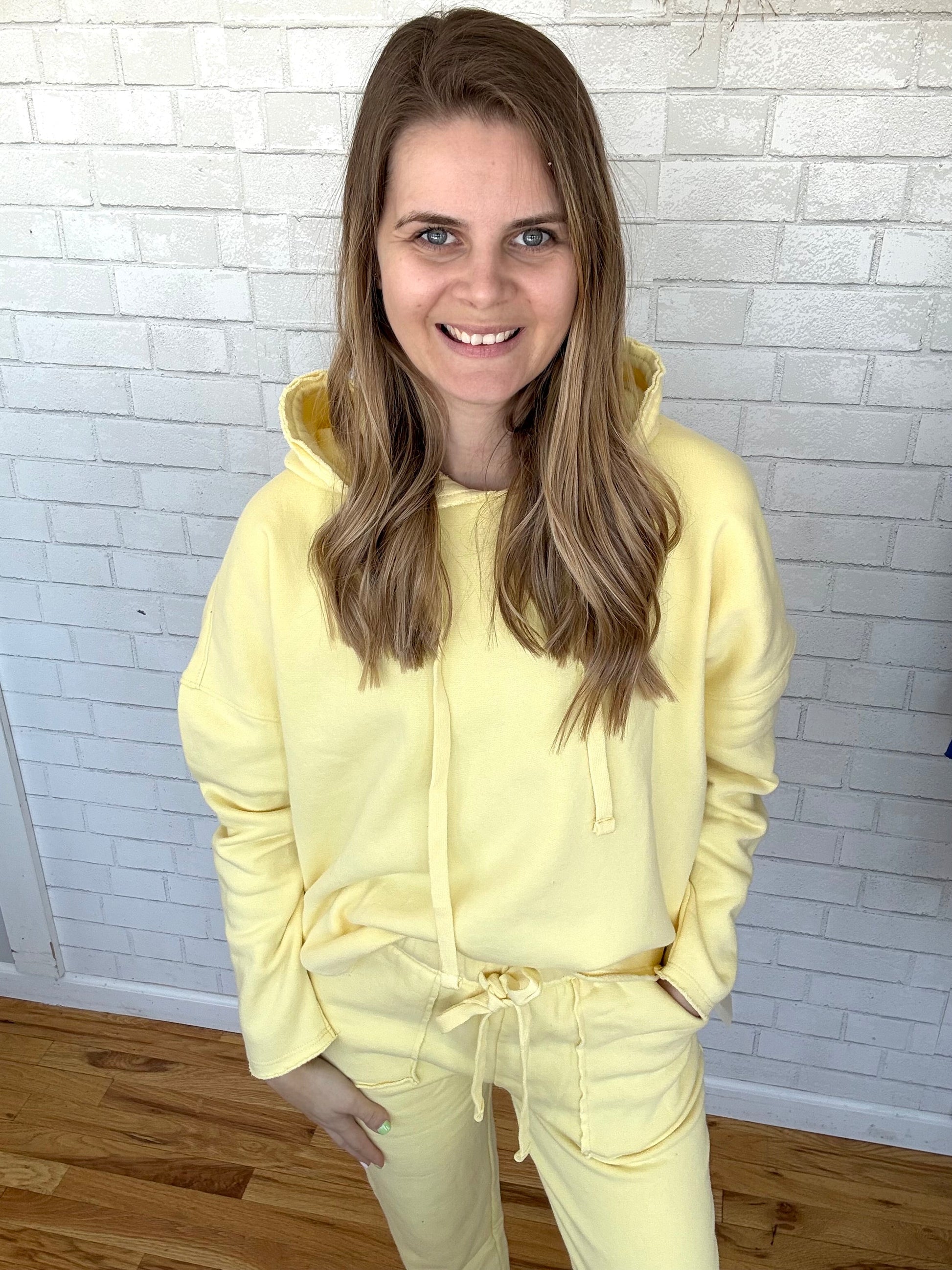 Malibu Everyday Hoodie - Yellow Glow - A Bushel & A Peck