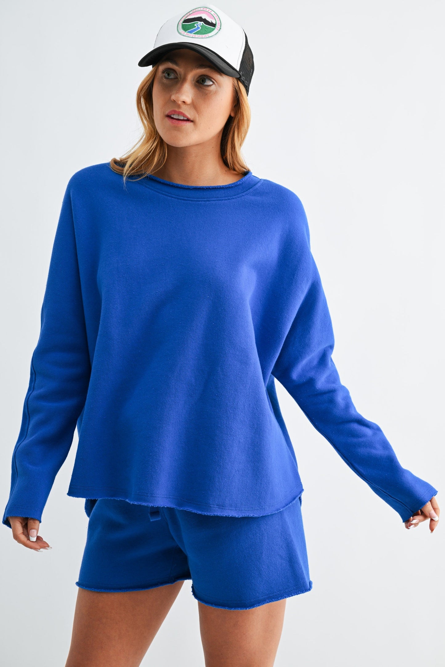 Malibu Long Sleeve - Indigo - A Bushel & A Peck