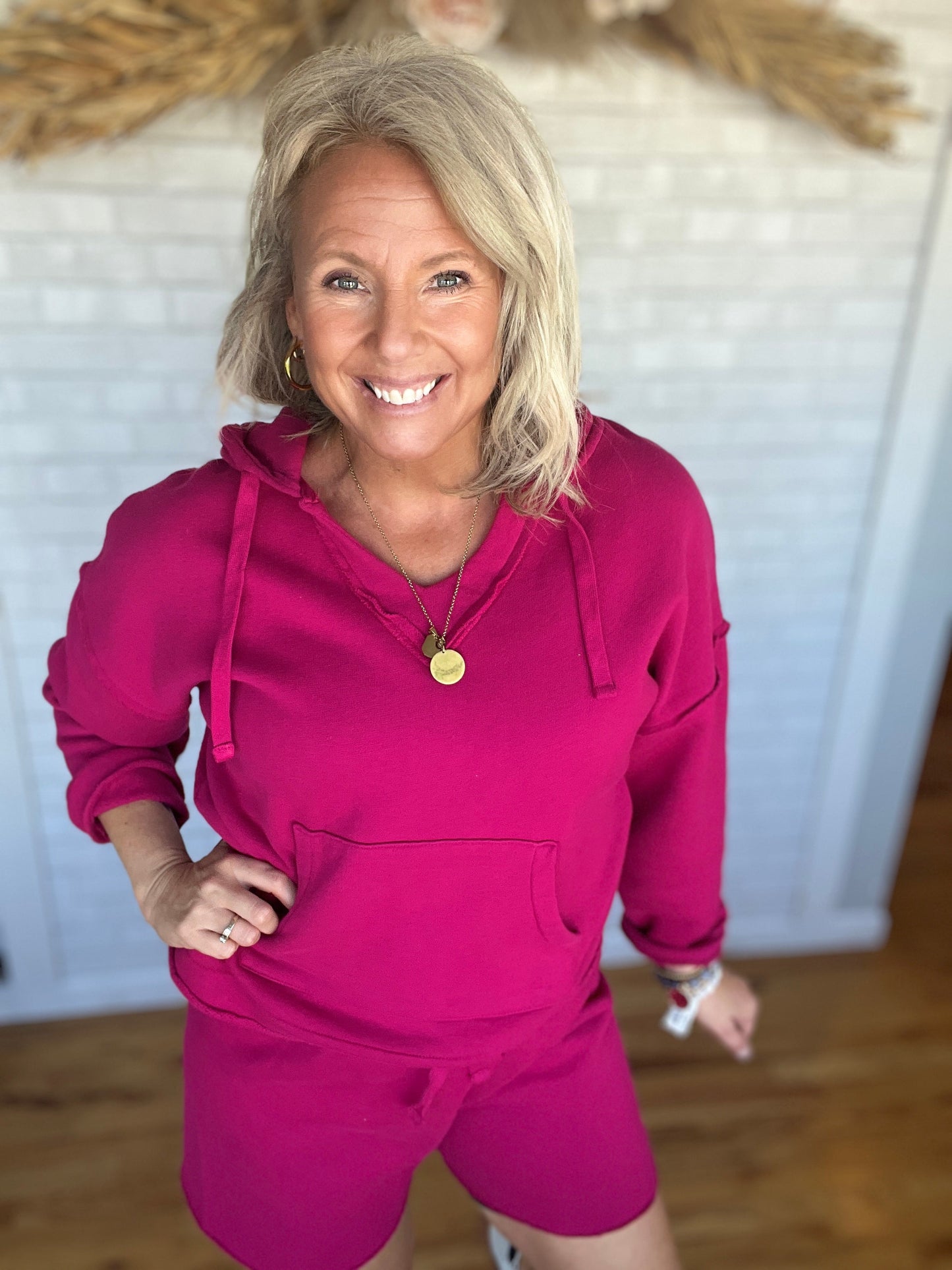 Malibu Seamless Shorts - Plum Pink - A Bushel & A Peck