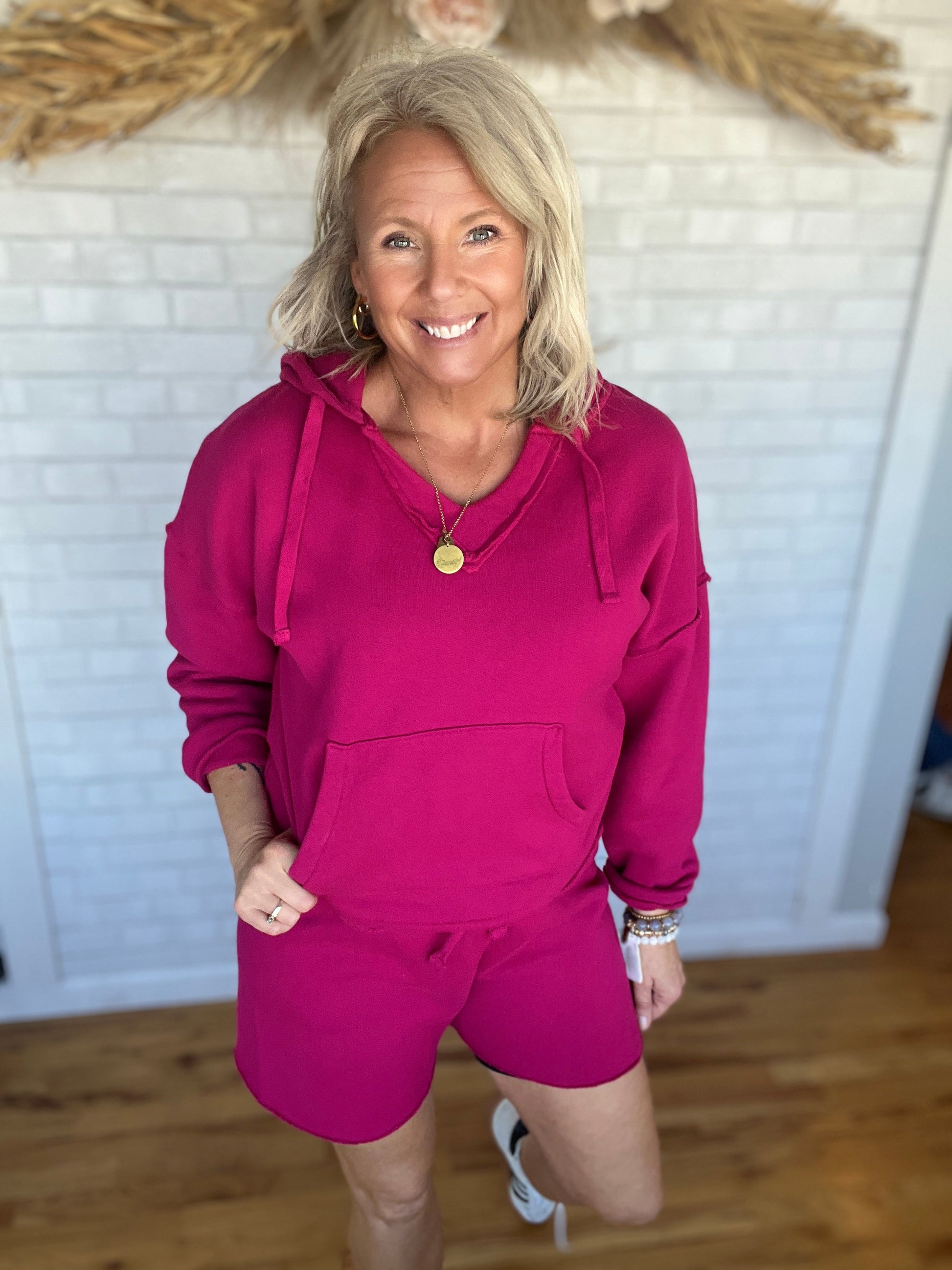 Malibu Seamless Shorts - Plum Pink - A Bushel & A Peck