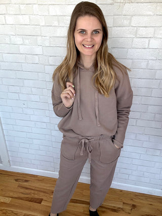 Malibu Tapered Pant - Silken Taupe - A Bushel & A Peck
