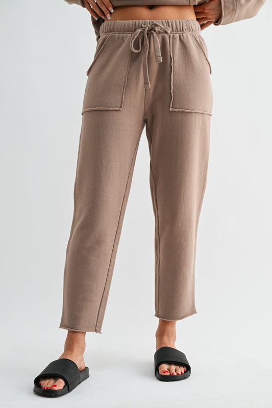 Malibu Tapered Pant - Silken Taupe - A Bushel & A Peck