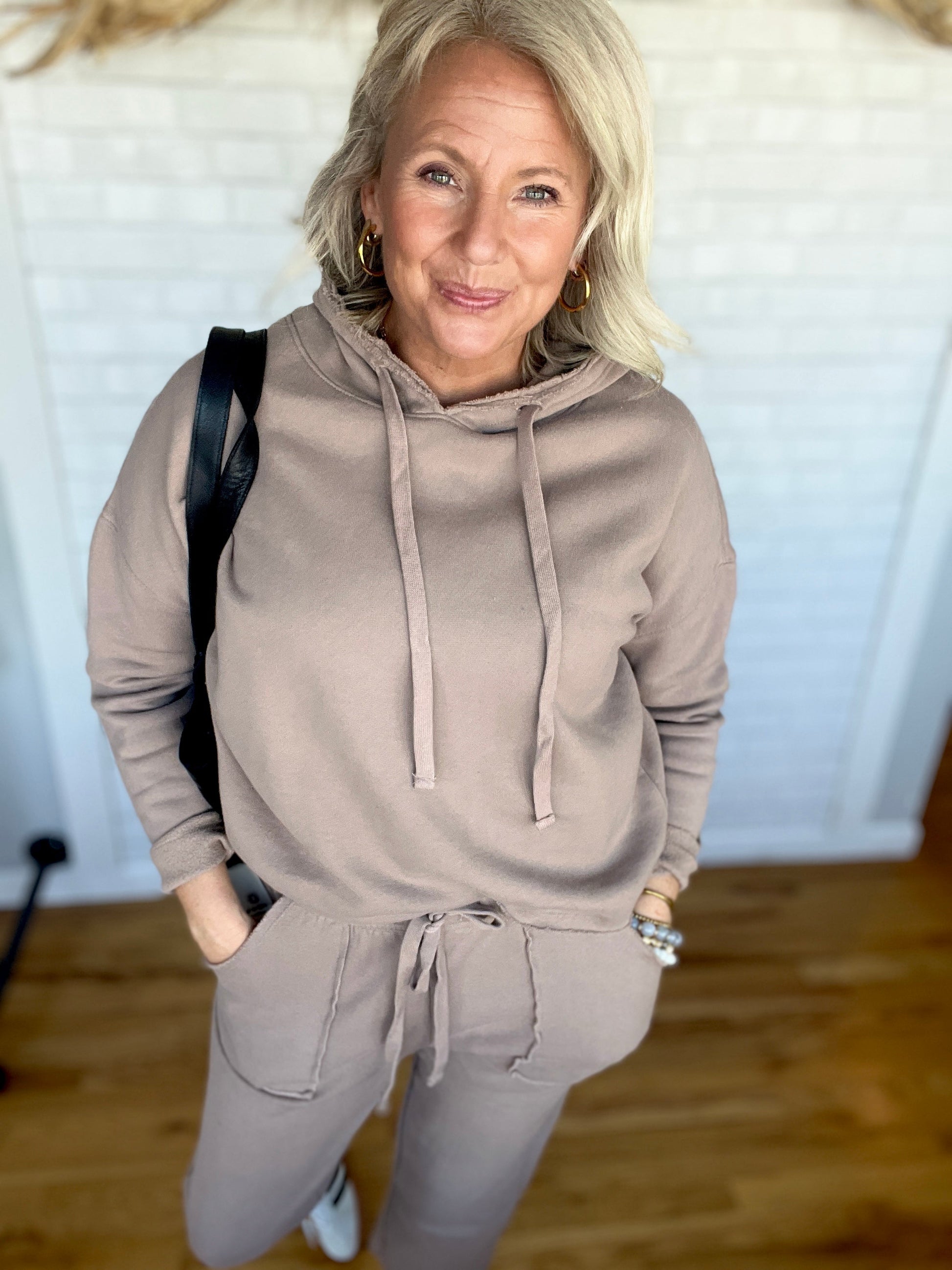 Malibu Tapered Pant - Silken Taupe - A Bushel & A Peck