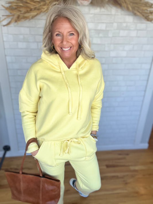 Malibu Tapered Pant - Yellow Glow - A Bushel & A Peck