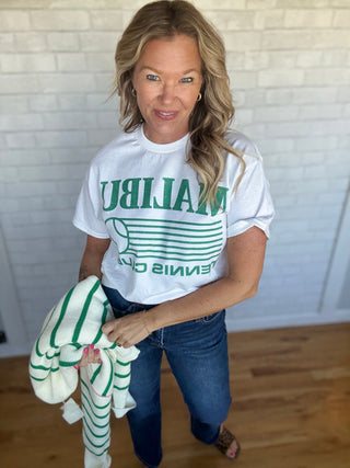Malibu Tennis Club Tee - A Bushel & A Peck